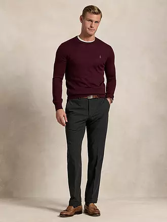 POLO RALPH LAUREN | Pull Coupe Slim | rot